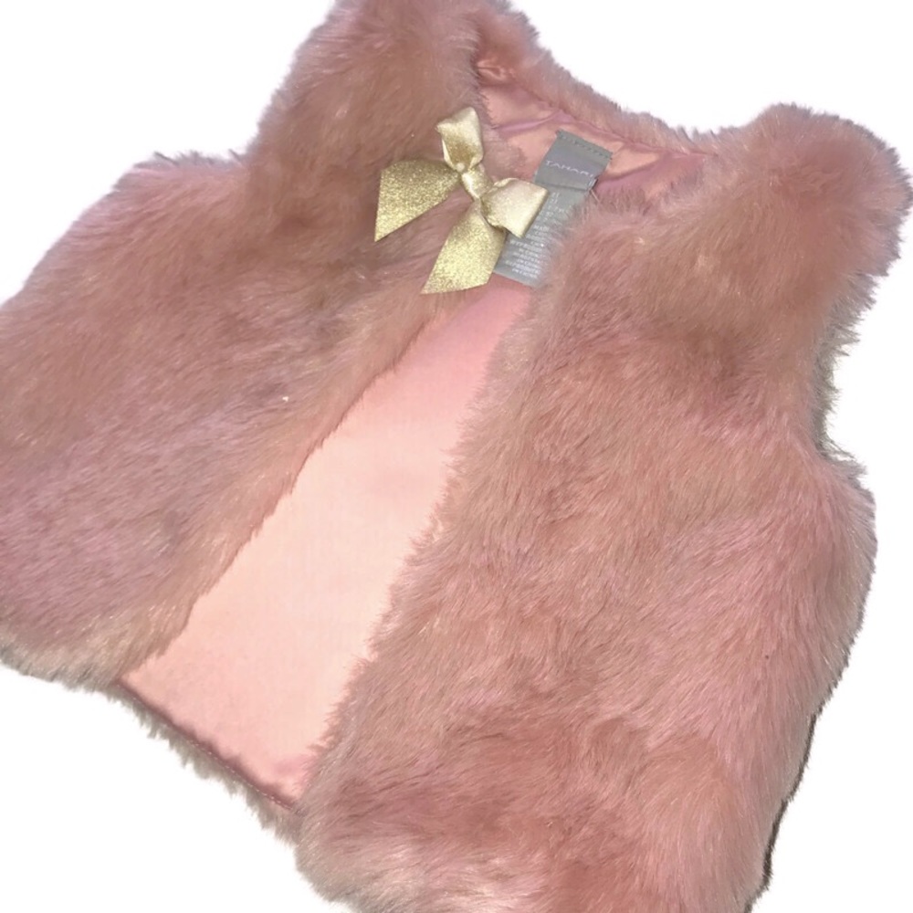 Tahari Faux Fur Vest